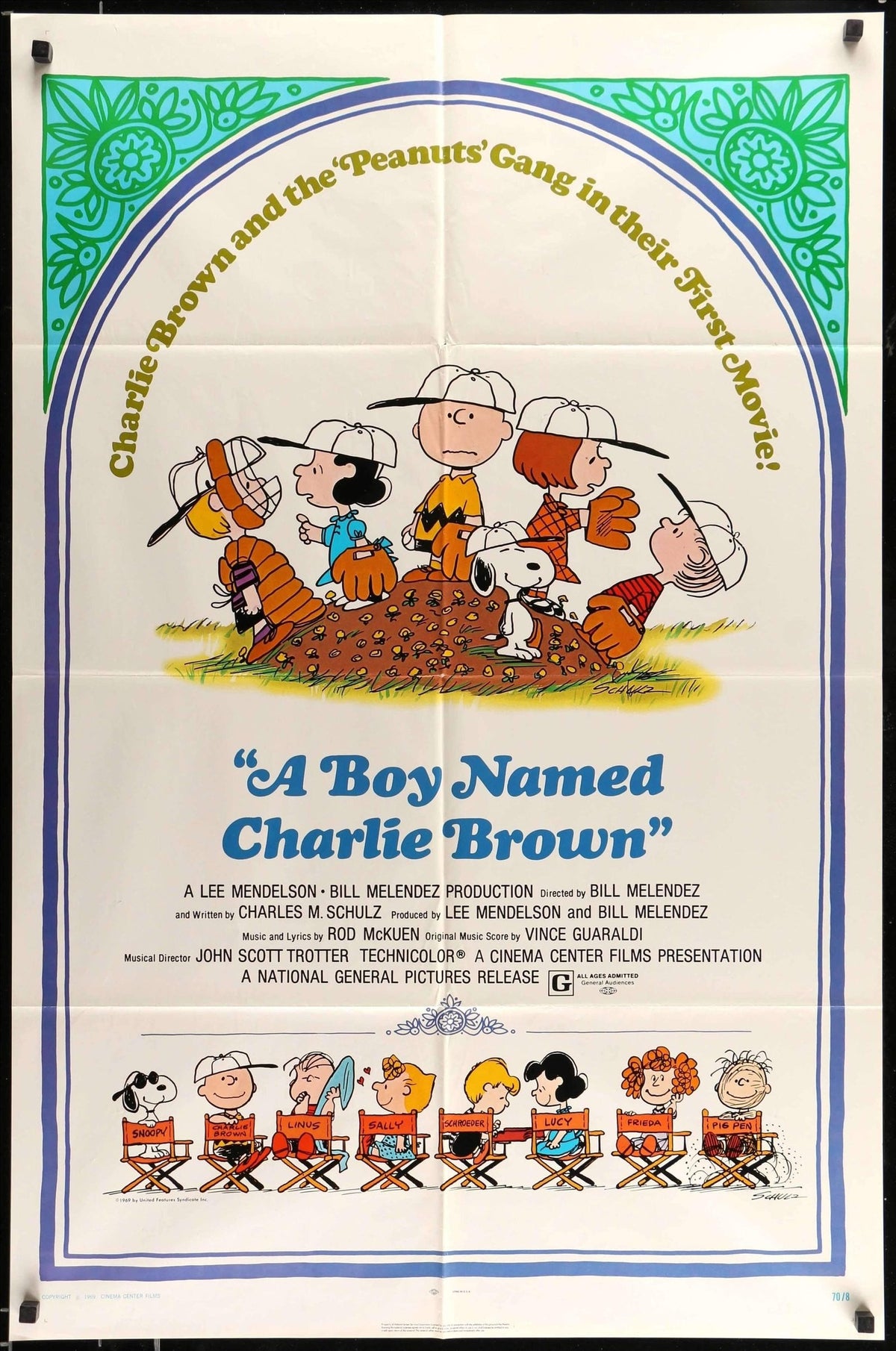A Boy Named Charlie Brown (1969) original movie poster for sale at Original Film Art - Vintage Movie Posters