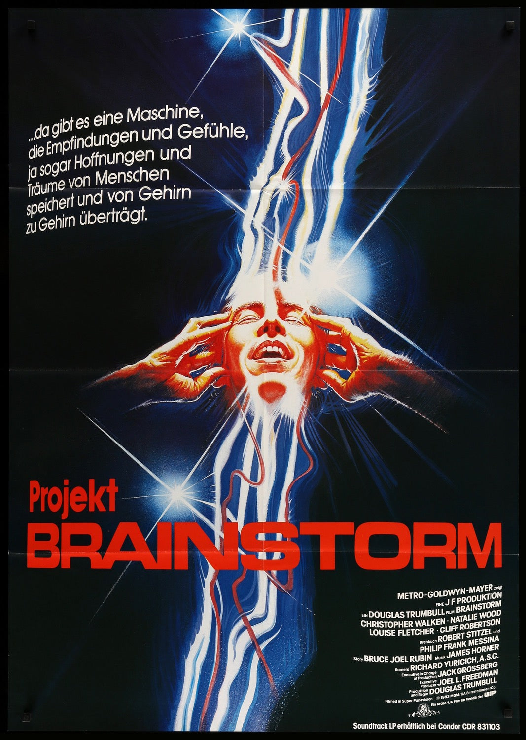 Brainstorm (1983) original movie poster for sale at Original Film Art - Vintage Movie Posters