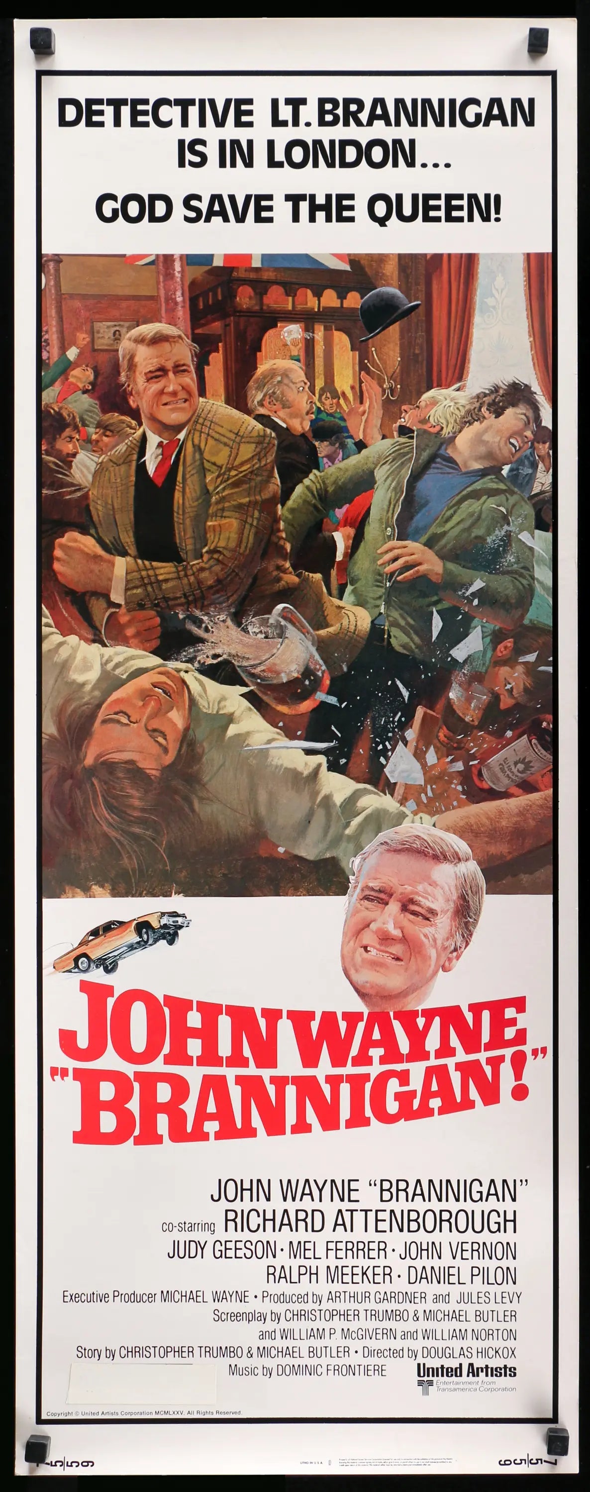 Brannigan! (1975) original movie poster for sale at Original Film Art - Vintage Movie Posters