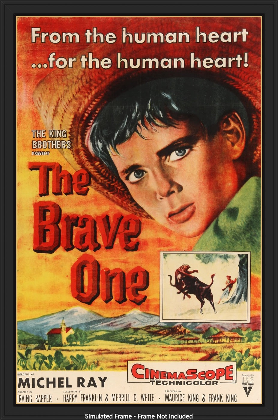 The Brave One (1956) Original One-Sheet Movie Poster - Original
