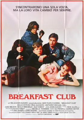 Breakfast Club (1985) original movie poster for sale at Original Film Art