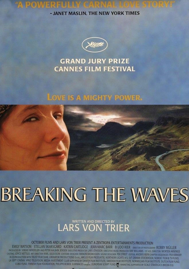 Breaking the Waves (1996) original movie poster for sale at Original Film Art - Vintage Movie Posters