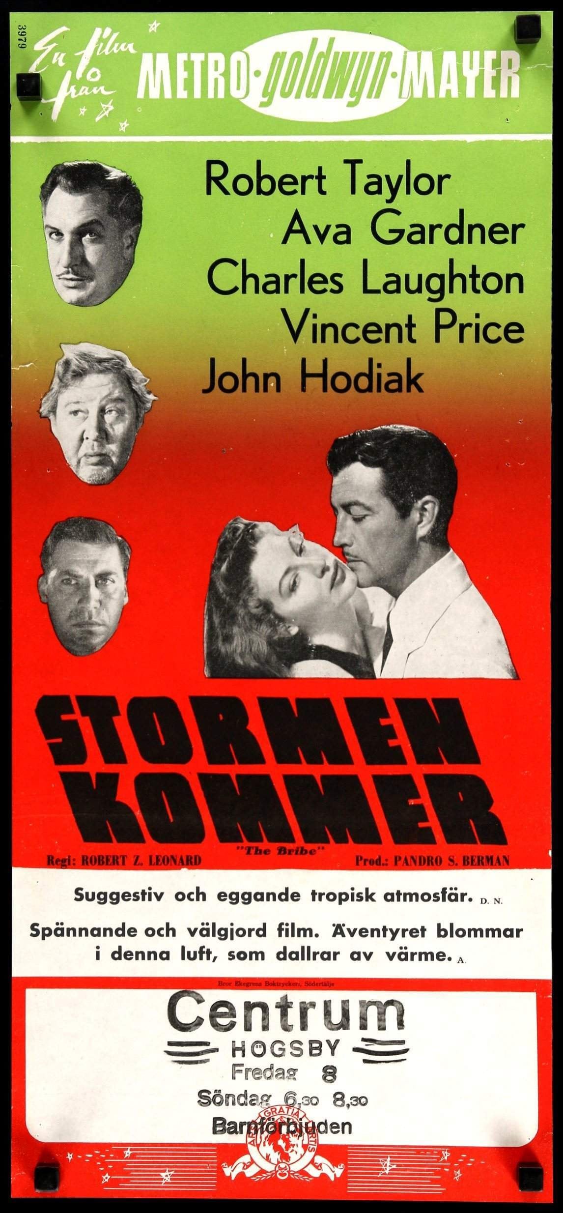 Bribe (1949) original movie poster for sale at Original Film Art - Vintage Movie Posters