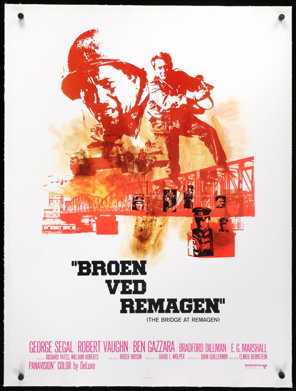 Bridge at Remagen (1969) original movie poster for sale at Original Film Art - Vintage Movie Posters