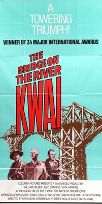 Bridge on the River Kwai (1958) original movie poster for sale at Original Film Art - Vintage Movie Posters