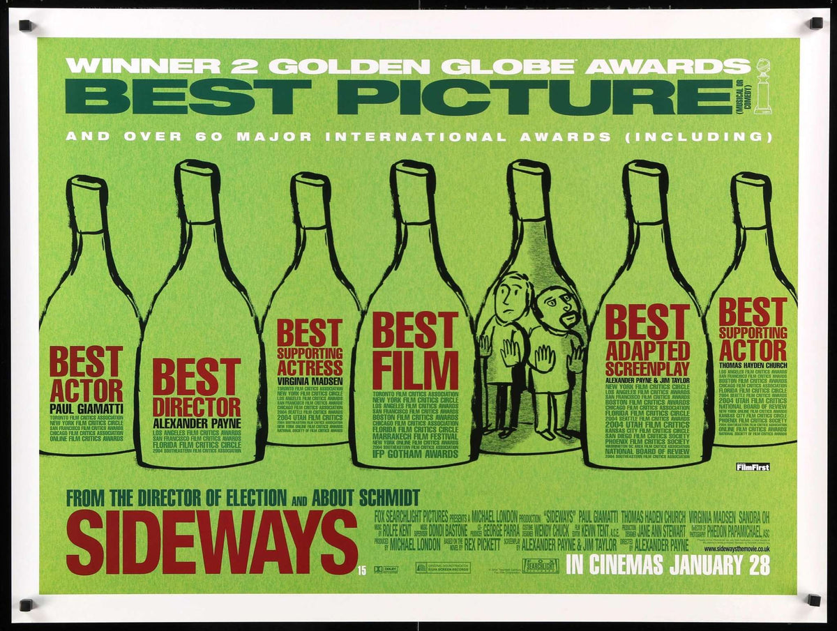 Sideways (2004) original movie poster for sale at Original Film Art