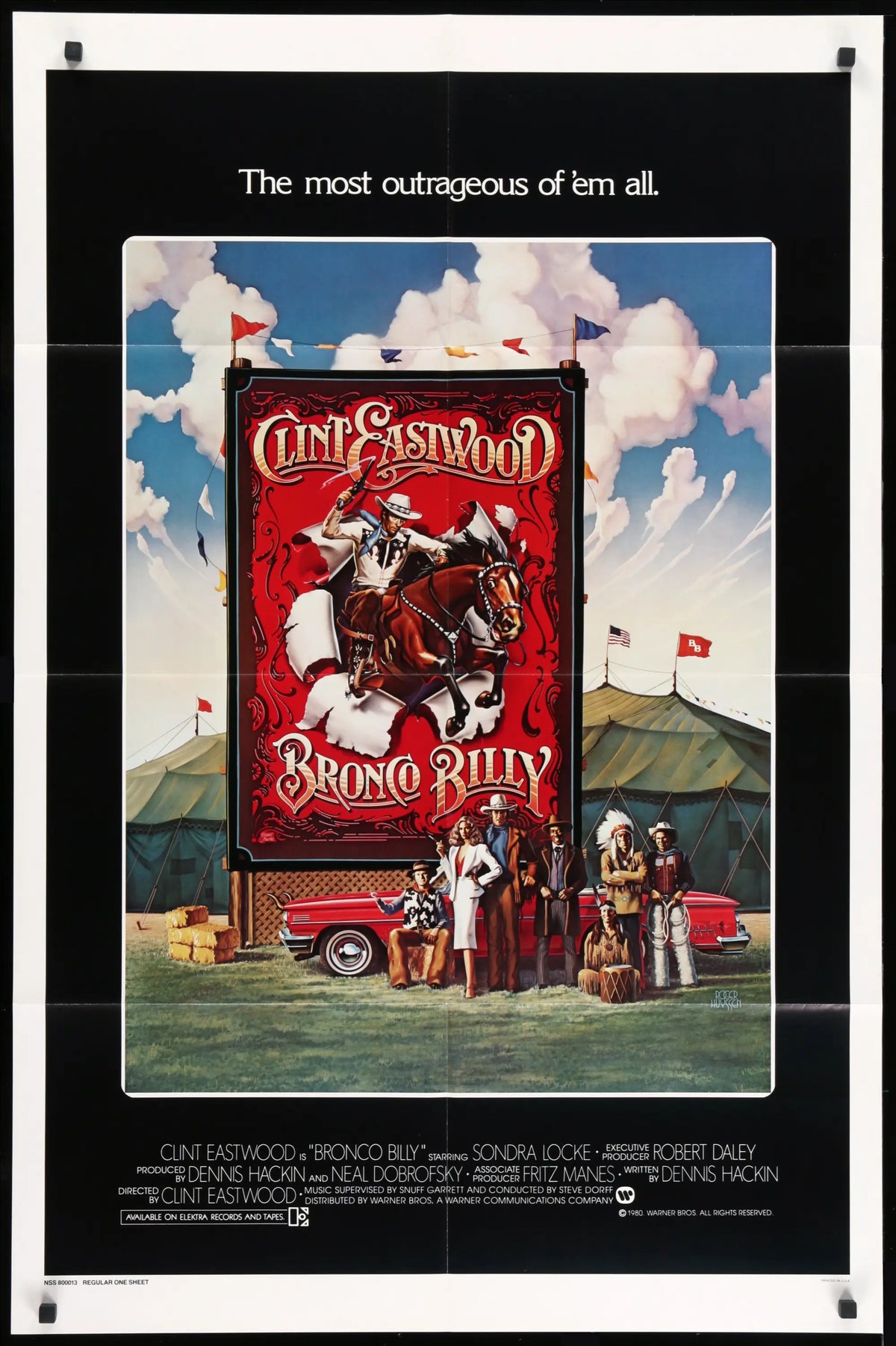 Bronco Billy (1980) original movie poster for sale at Original Film Art