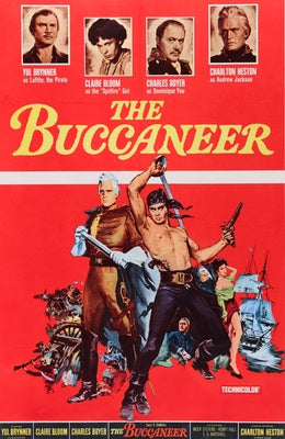 Buccaneer (1958) original movie poster for sale at Original Film Art - Vintage Movie Posters