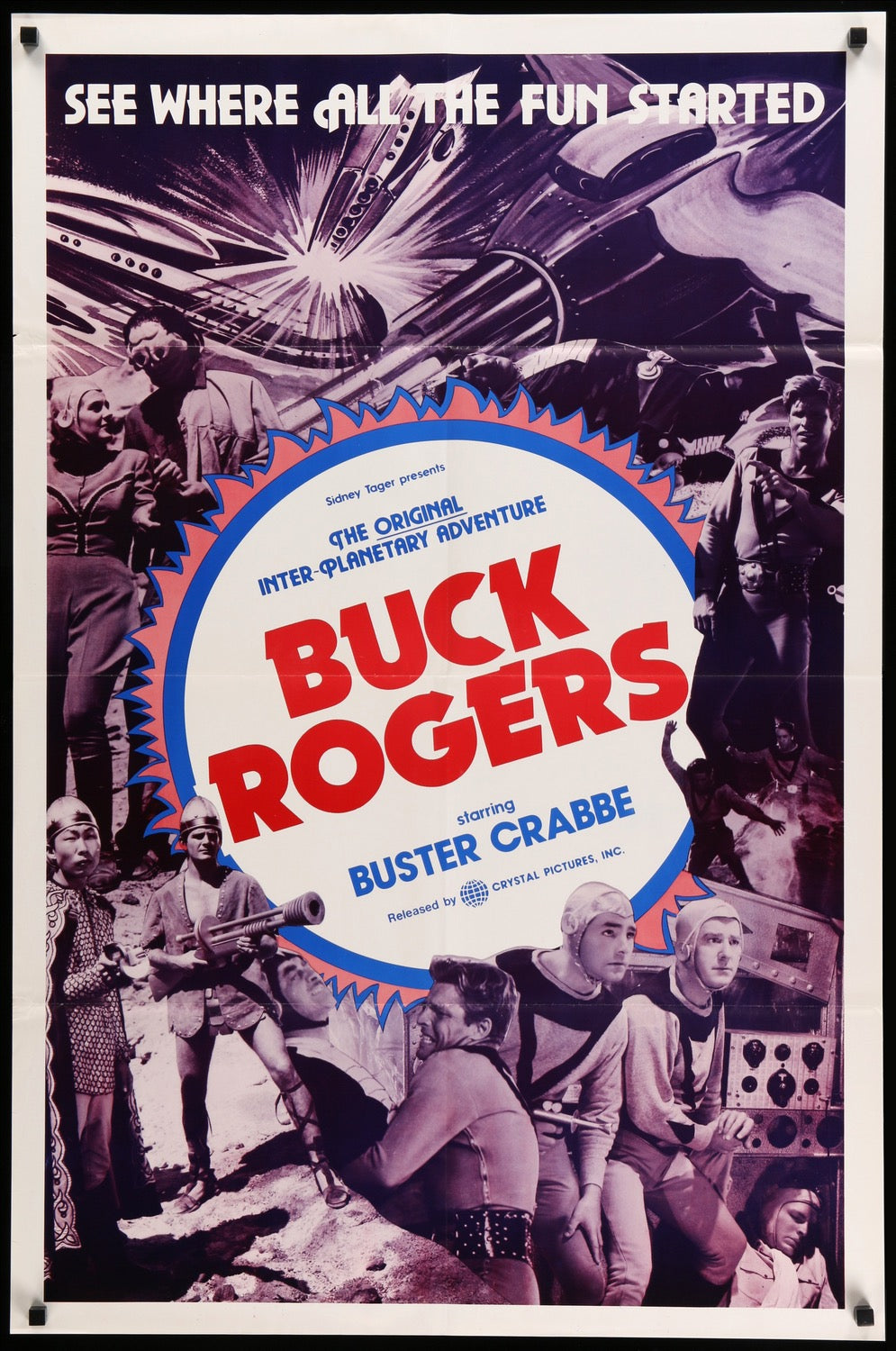 Buck Rogers (1939) original movie poster for sale at Original Film Art - Vintage Movie Posters