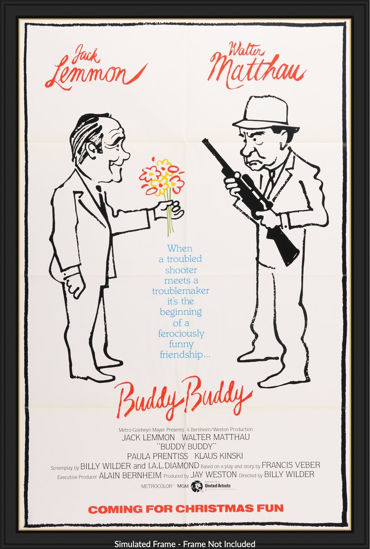Buddy Buddy (1981) original movie poster for sale at Original Film Art - Vintage Movie Posters