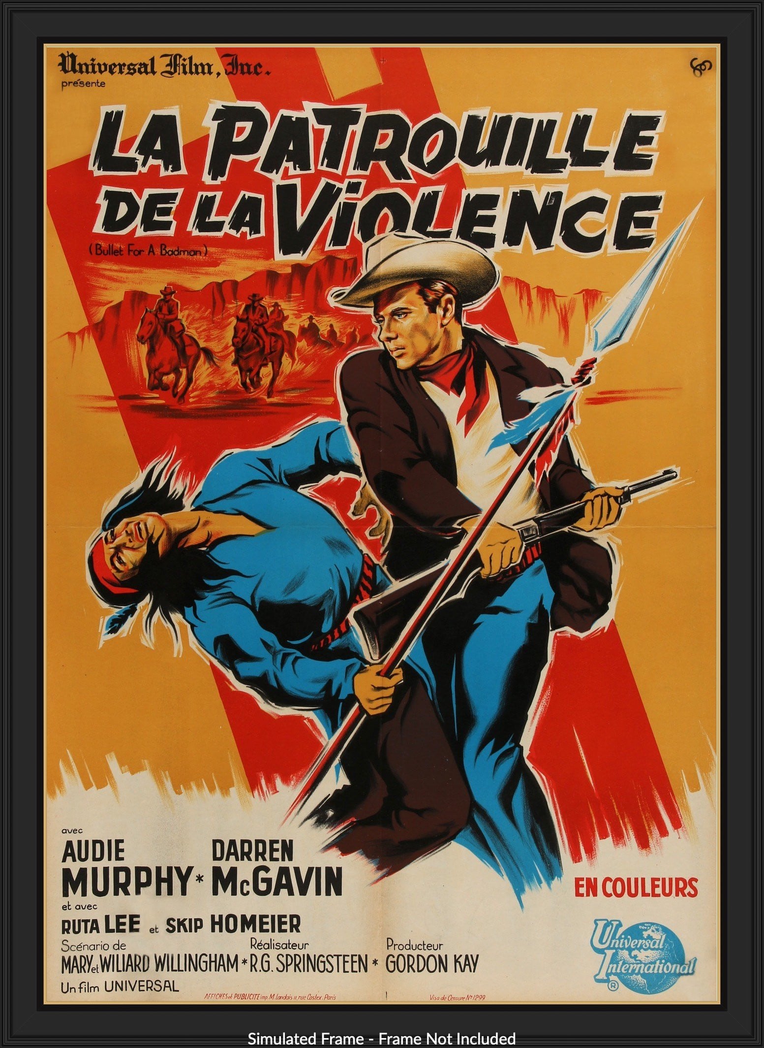 Bullet for a Badman (1964) original movie poster for sale at Original Film Art