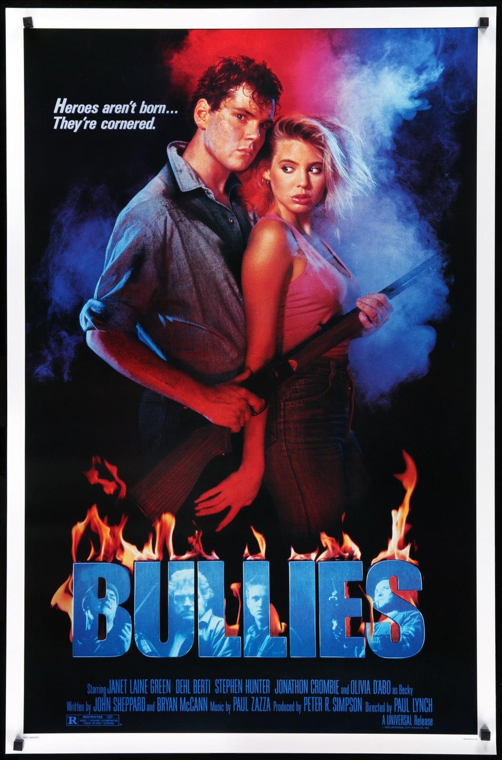 Bullies (1986) original movie poster for sale at Original Film Art - Vintage Movie Posters