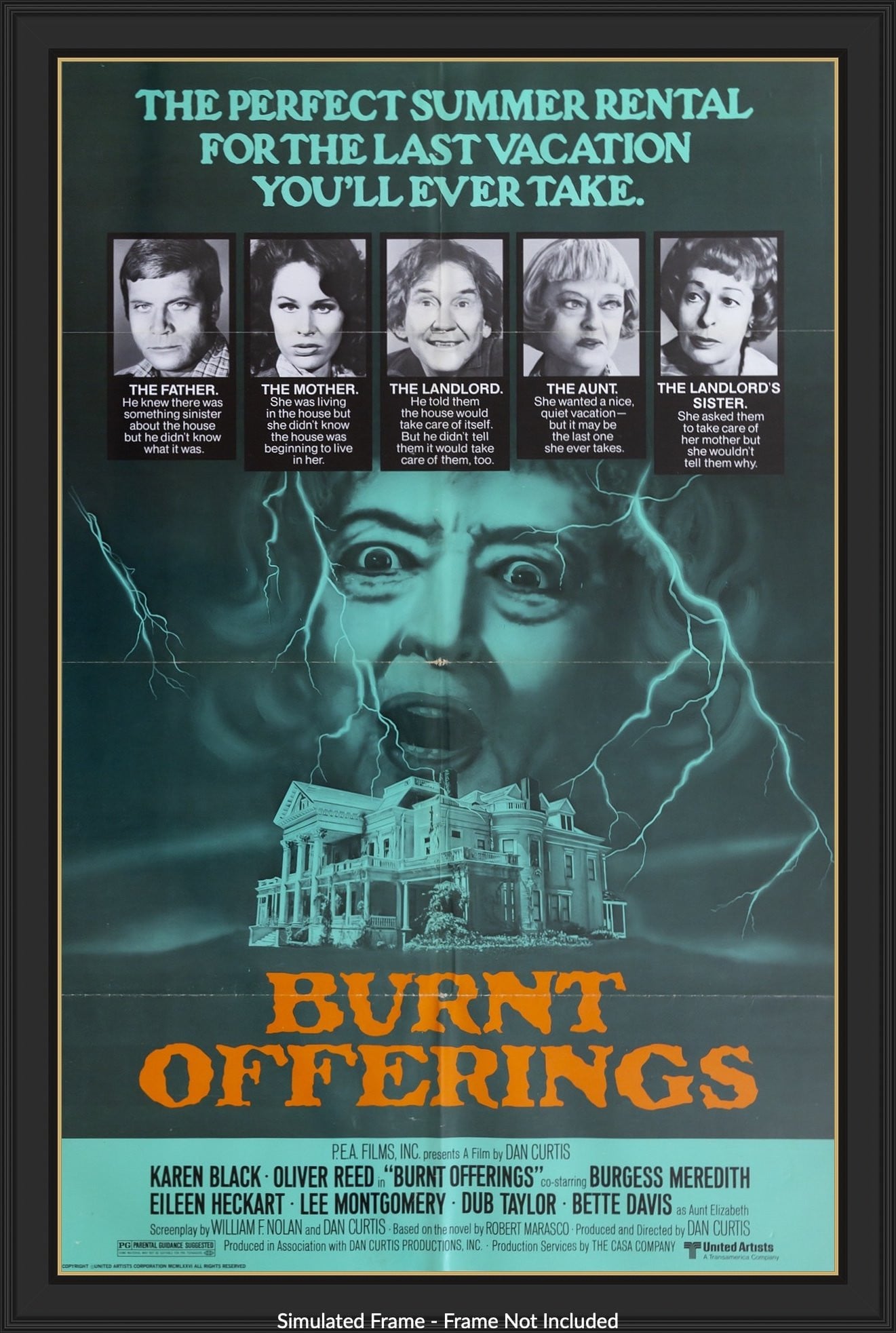 Burnt Offerings (1976) original movie poster for sale at Original Film Art