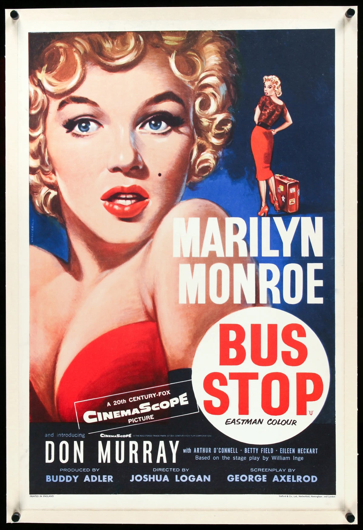 Bus Stop (1956) original movie poster for sale at Original Film Art