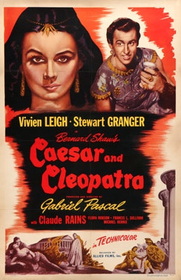 Caesar and Cleopatra (1945) original movie poster for sale at Original Film Art - Vintage Movie Posters
