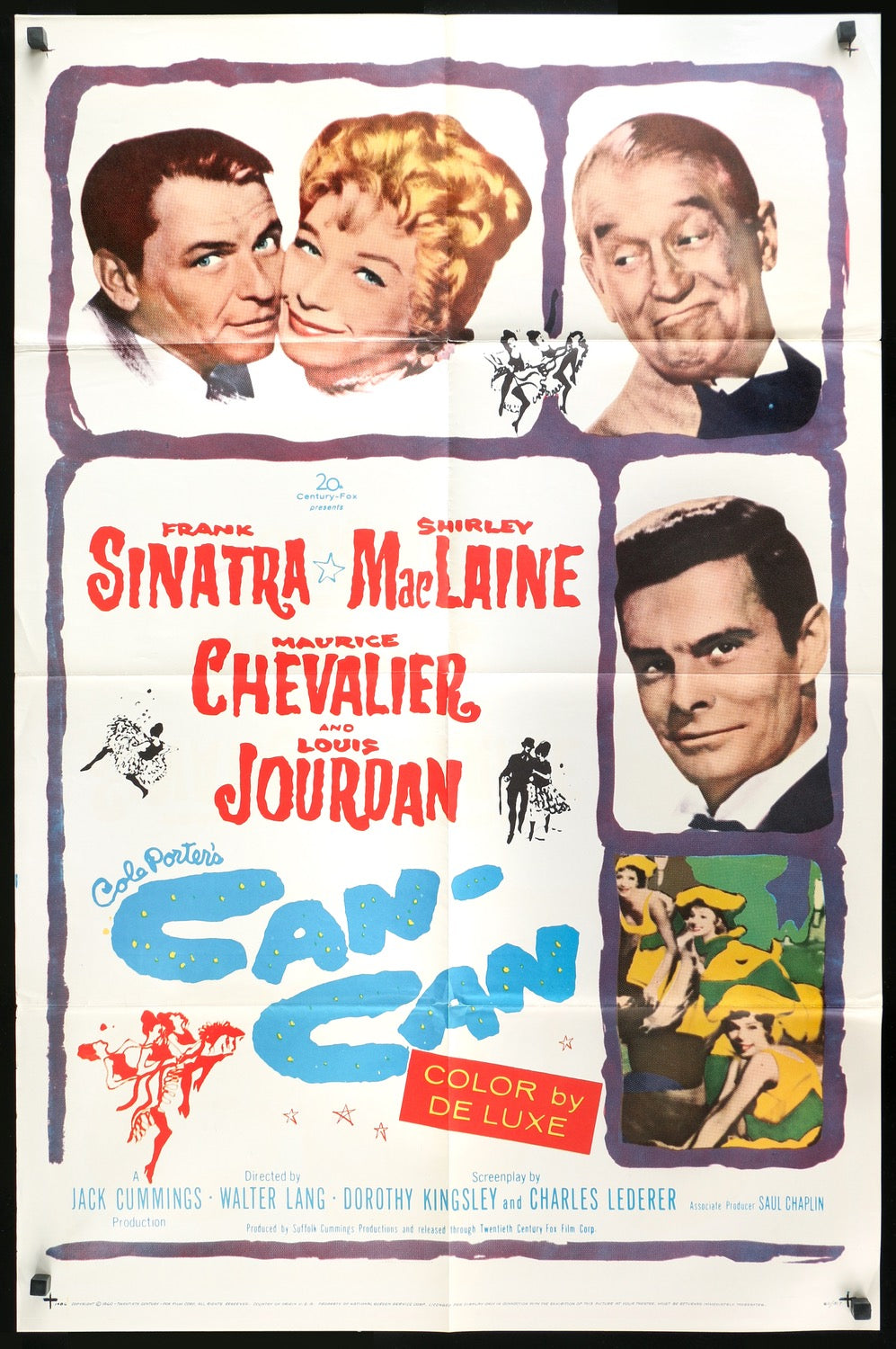 Can-Can (1960) original movie poster for sale at Original Film Art - Vintage Movie Posters