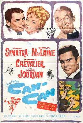 Can-Can (1960) original movie poster for sale at Original Film Art - Vintage Movie Posters