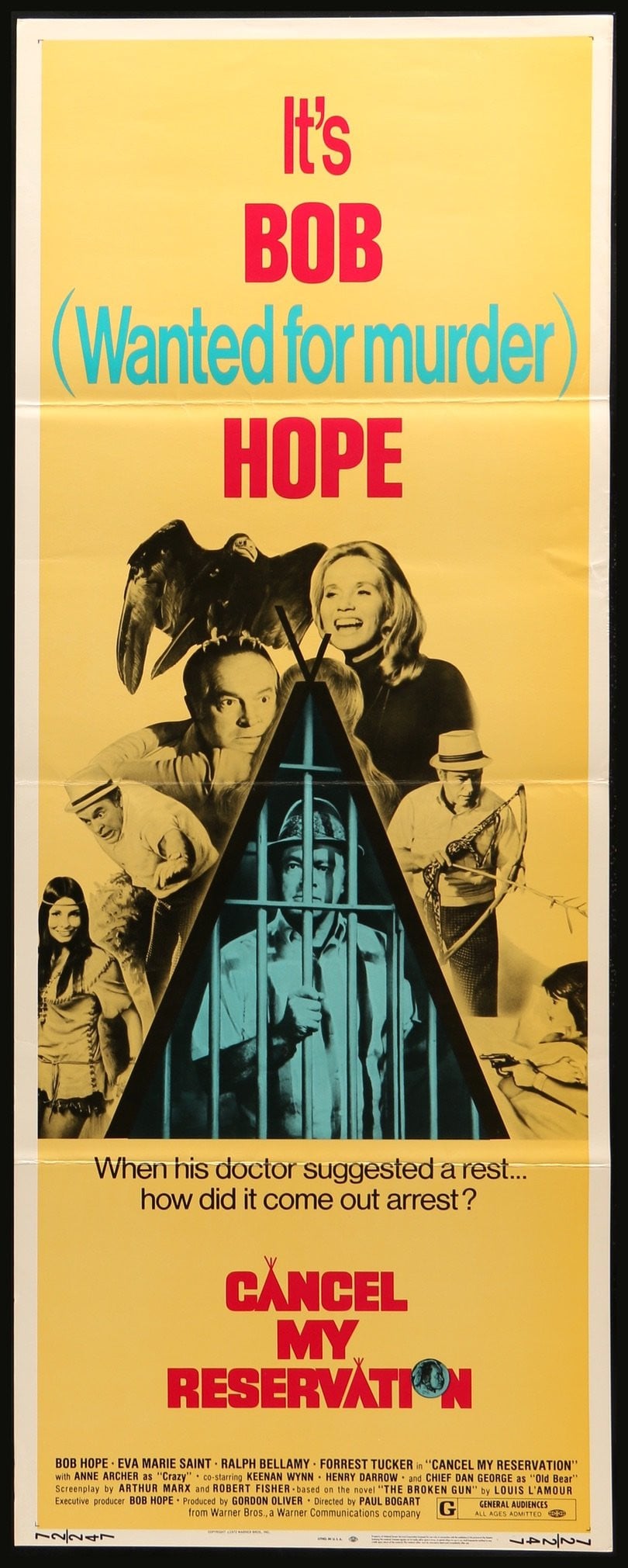 Cancel My Reservation (1972) original movie poster for sale at Original Film Art - Vintage Movie Posters
