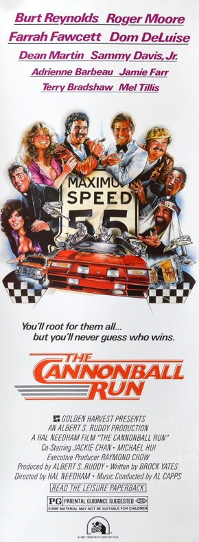 Cannonball Run (1981) original movie poster for sale at Original Film Art - Vintage Movie Posters