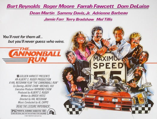 Cannonball Run (1981) original movie poster for sale at Original Film Art - Vintage Movie Posters