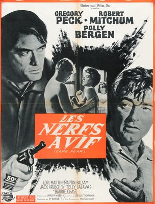Cape Fear (1962) original movie poster for sale at Original Film Art - Vintage Movie Posters