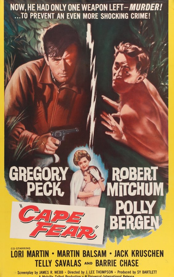 Cape Fear (1962) original movie poster for sale at Original Film Art - Vintage Movie Posters