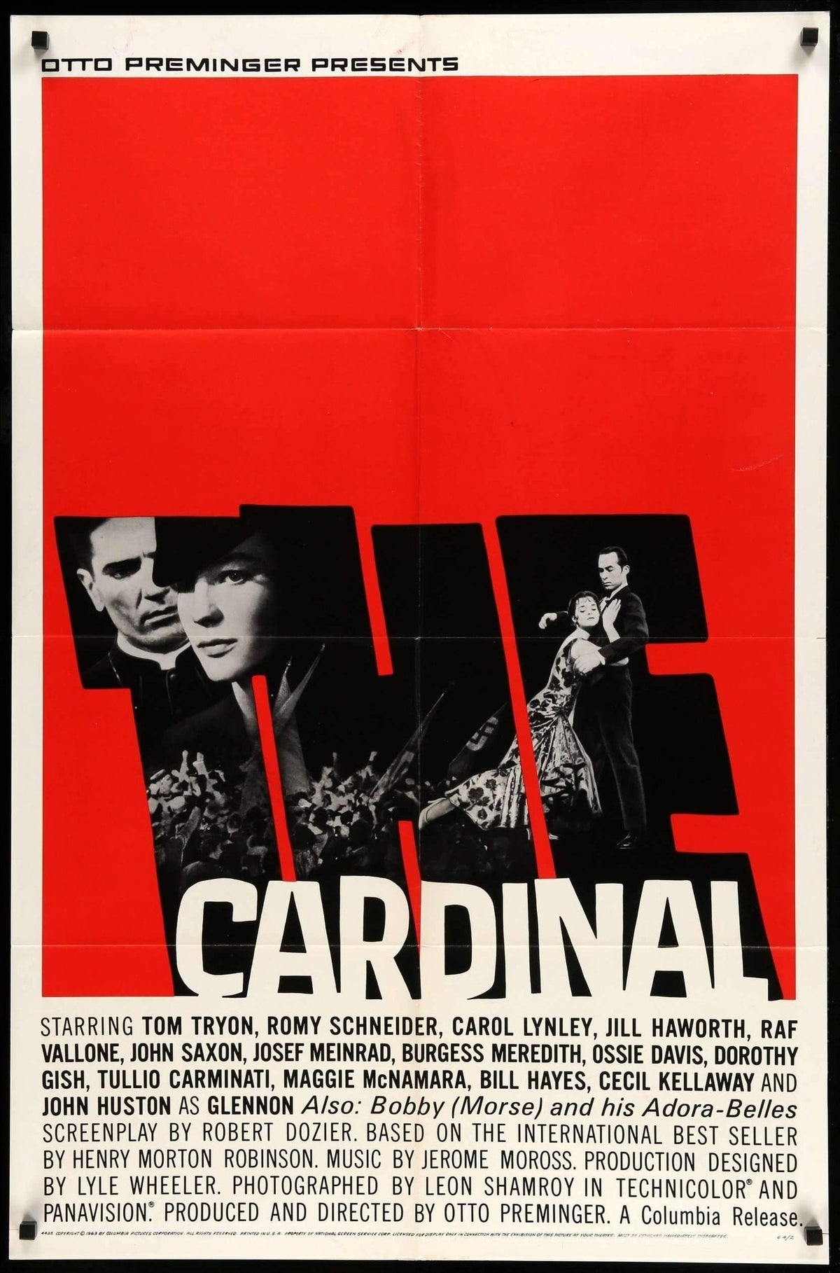 Cardinal (1963) original movie poster for sale at Original Film Art - Vintage Movie Posters