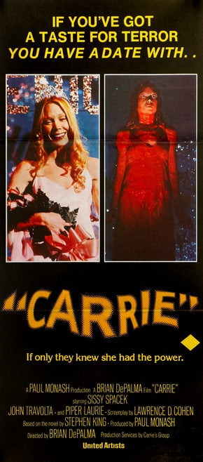 Carrie (1976) original movie poster for sale at Original Film Art - Vintage Movie Posters