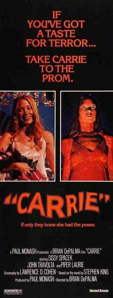 Carrie (1976) original movie poster for sale at Original Film Art - Vintage Movie Posters