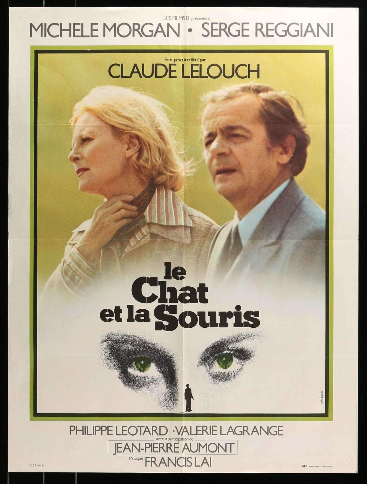 Cat and Mouse (1975) original movie poster for sale at Original Film Art - Vintage Movie Posters