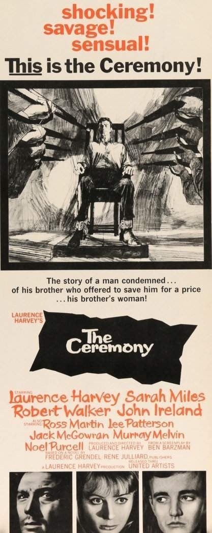 Ceremony (1963) original movie poster for sale at Original Film Art - Vintage Movie Posters