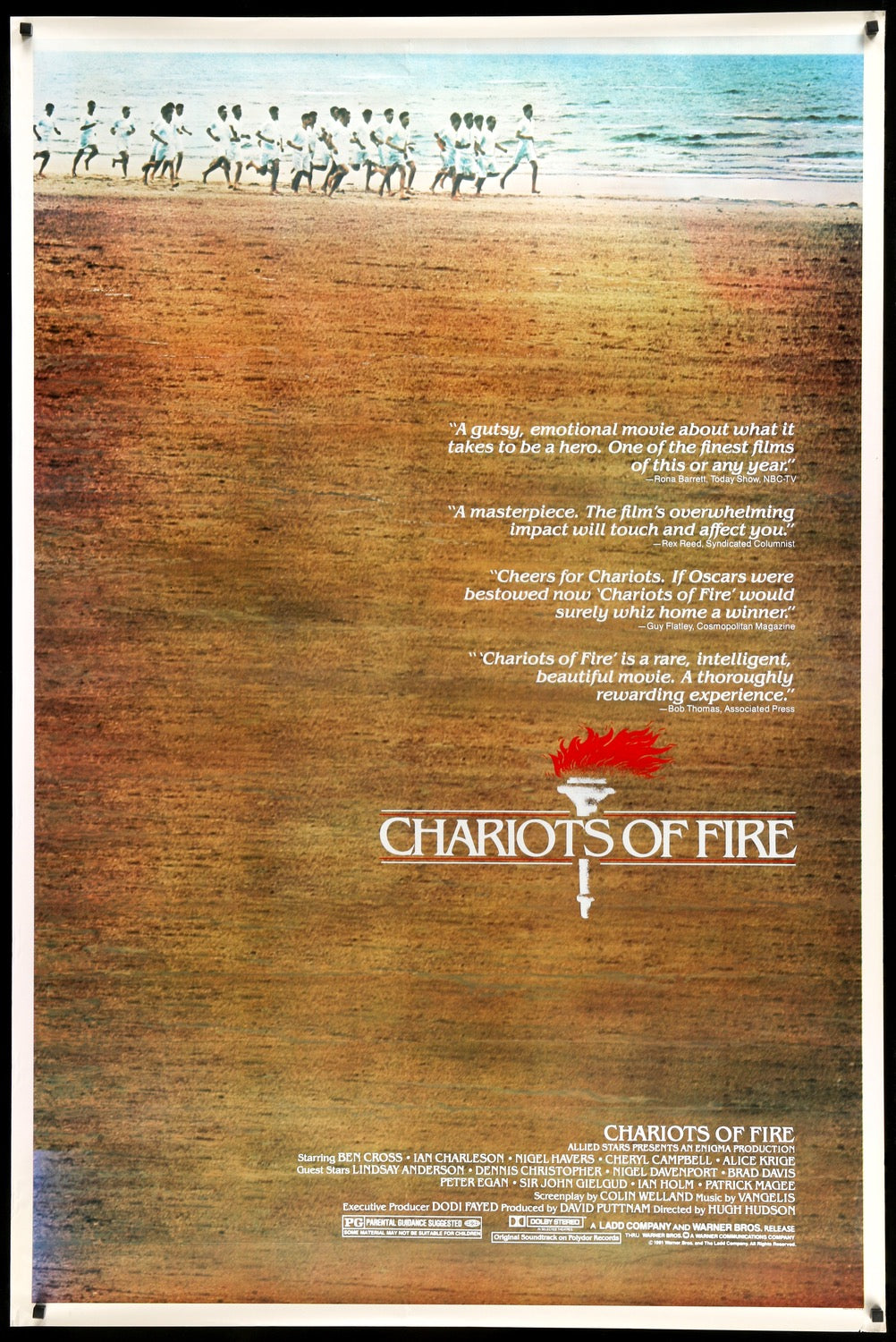 Chariots of Fire (1981) original movie poster for sale at Original Film Art - Vintage Movie Posters