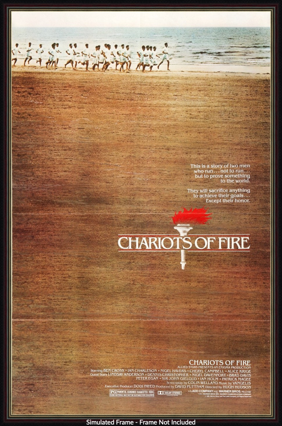 Chariots of Fire (1981) original movie poster for sale at Original Film Art - Vintage Movie Posters