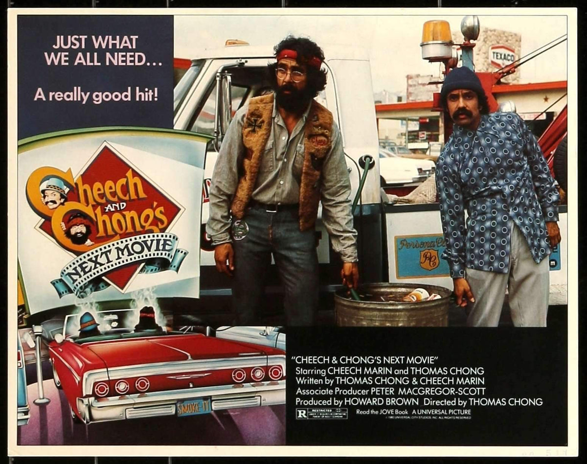 Cheech and Chong&#39;s Next Movie (1980) Lobby Card original movie poster for sale at Original Film Art - Vintage Movie Posters