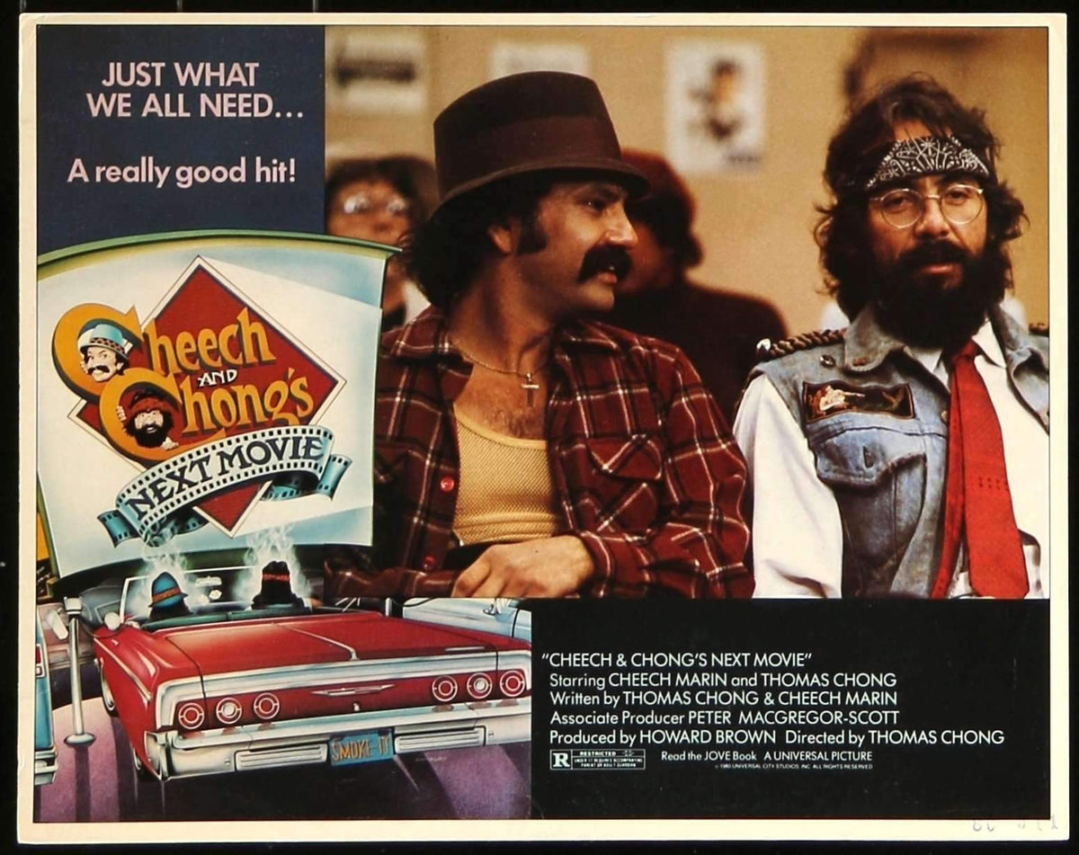 Cheech and Chong&#39;s Next Movie (1980) Lobby Card original movie poster for sale at Original Film Art - Vintage Movie Posters