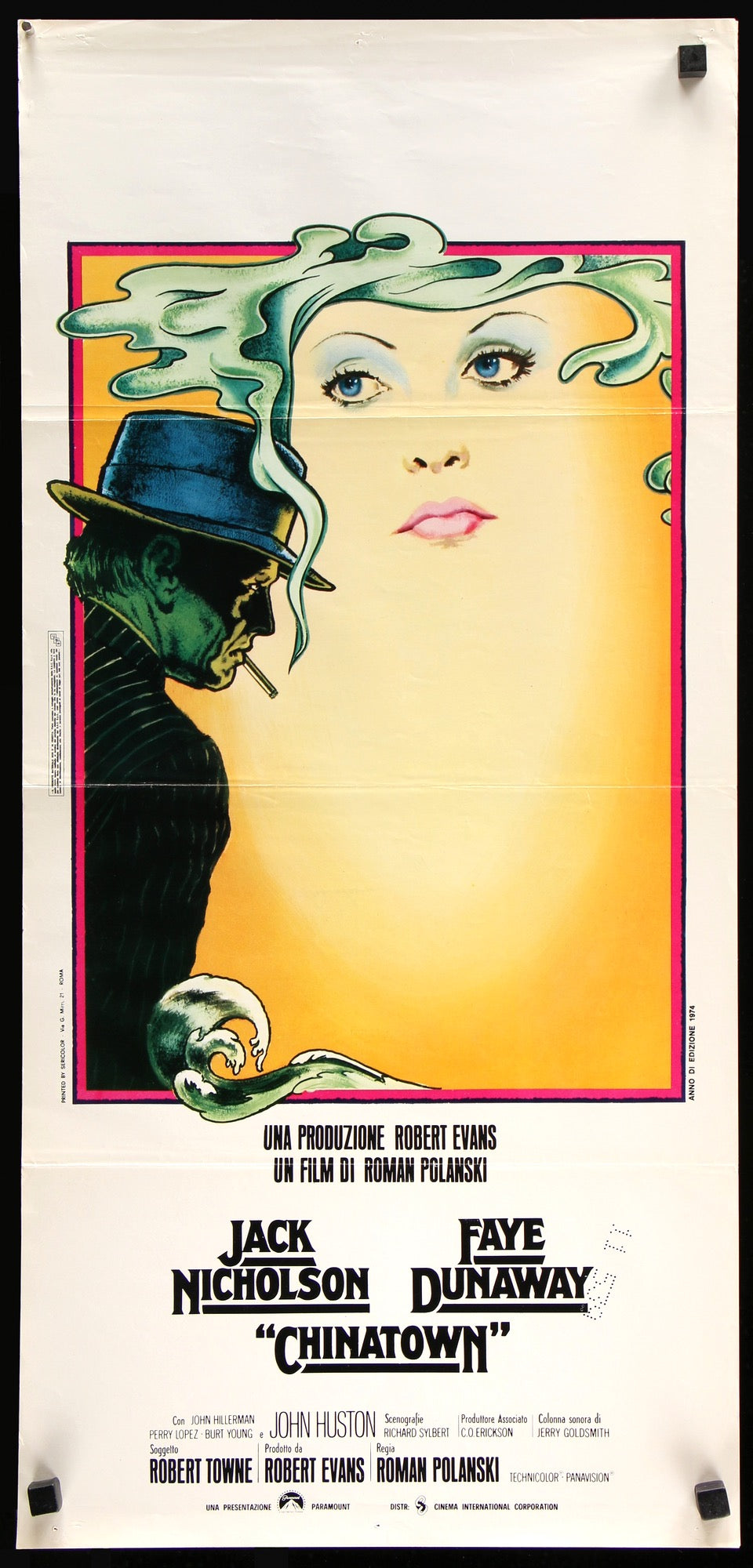 Chinatown (1974) original movie poster for sale at Original Film Art - Vintage Movie Posters