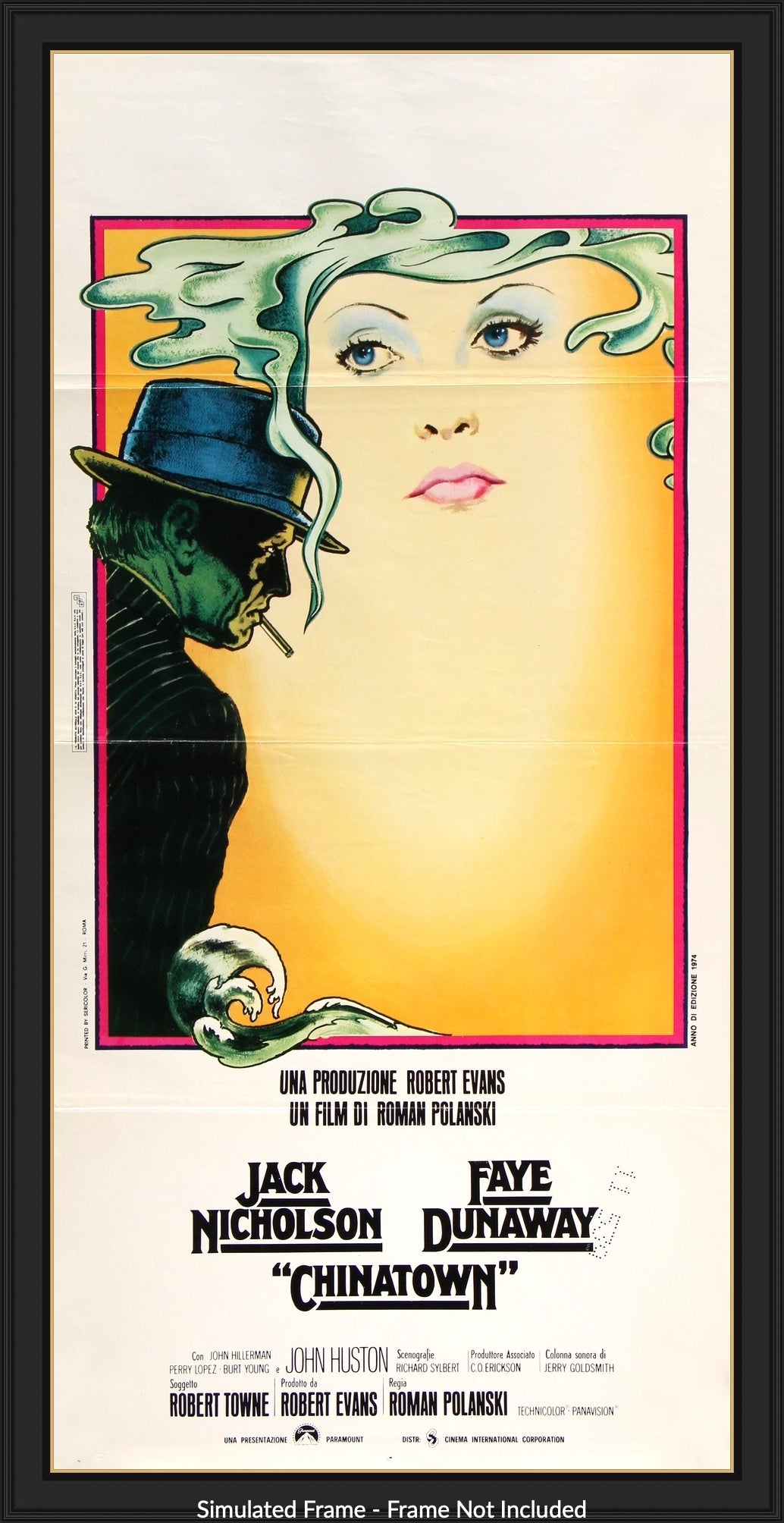 Chinatown (1974) original movie poster for sale at Original Film Art - Vintage Movie Posters