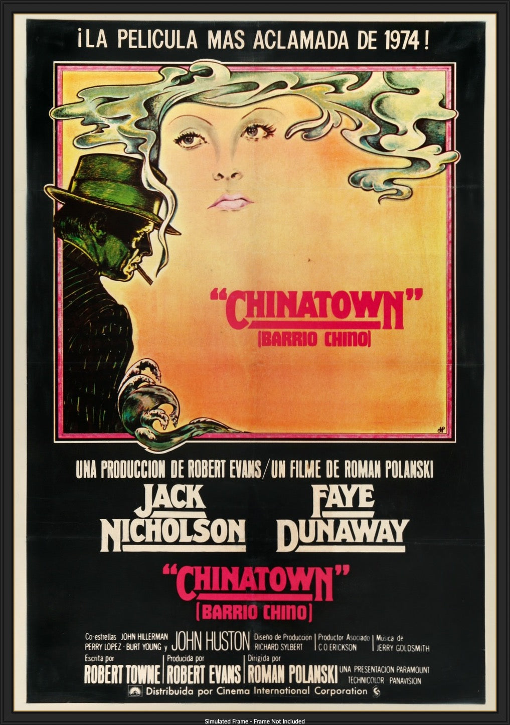 Chinatown (1974) original movie poster for sale at Original Film Art - Vintage Movie Posters