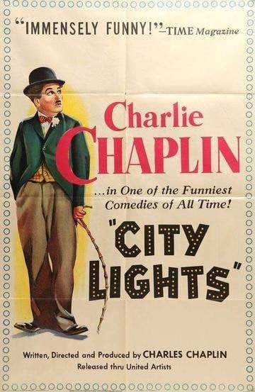 City Lights (1931) original movie poster for sale at Original Film Art