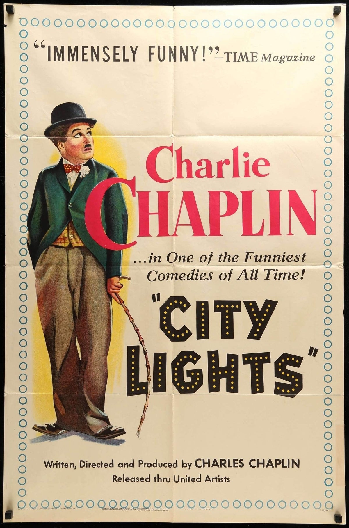 City Lights (1931) original movie poster for sale at Original Film Art - Vintage Movie Posters