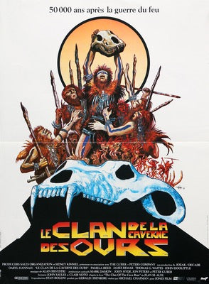 Clan of the Cave Bear (1986) original movie poster for sale at Original Film Art - Vintage Movie Posters