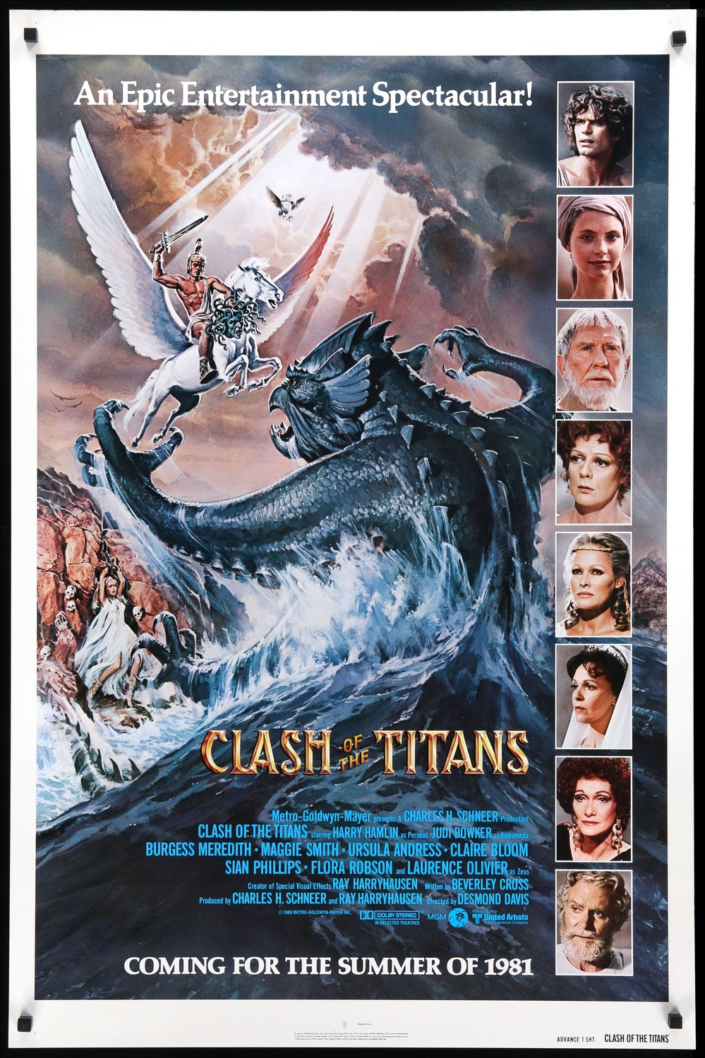 Clash of the titans 1981 poster hi-res stock photography and images - Alamy