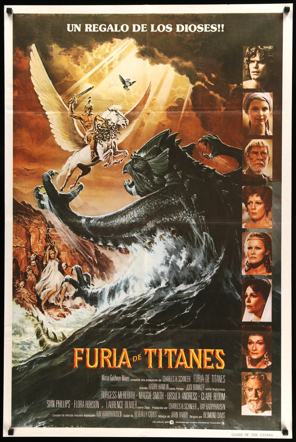 Clash of the Titans (1981) original movie poster for sale at Original Film Art