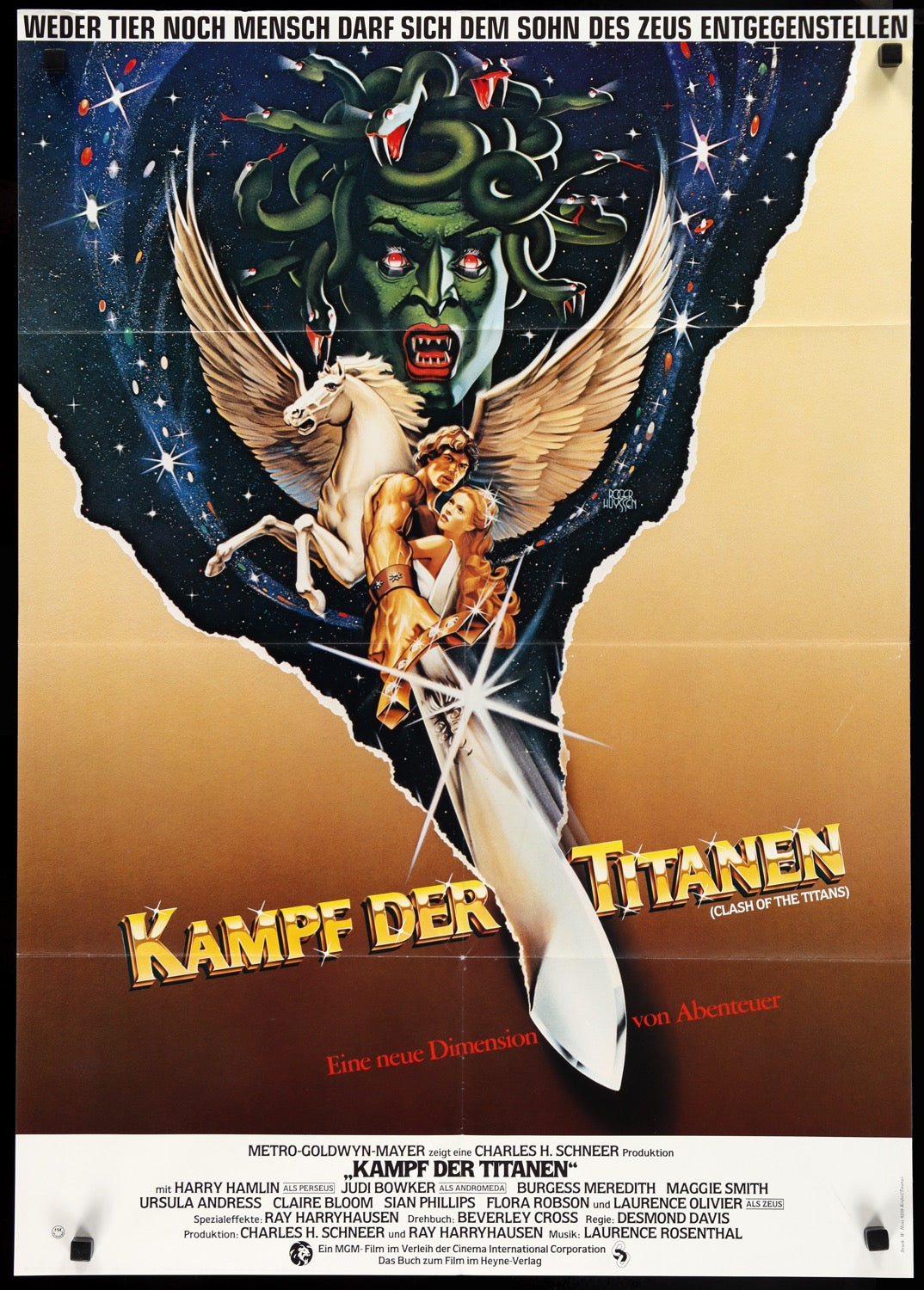 Clash of the Titans (1981) original movie poster for sale at Original Film Art - Vintage Movie Posters