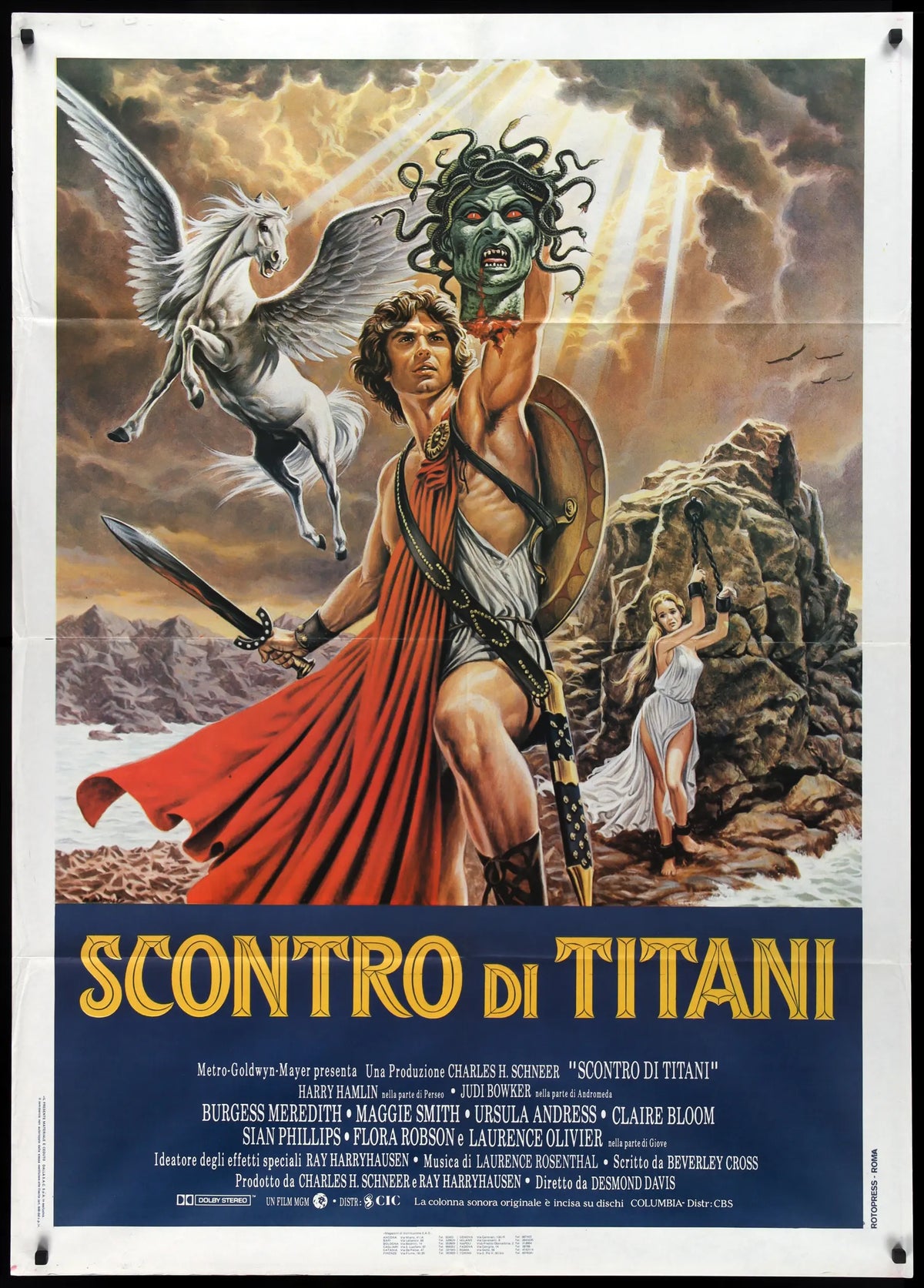 Clash of the Titans (1981) original movie poster for sale at Original Film Art