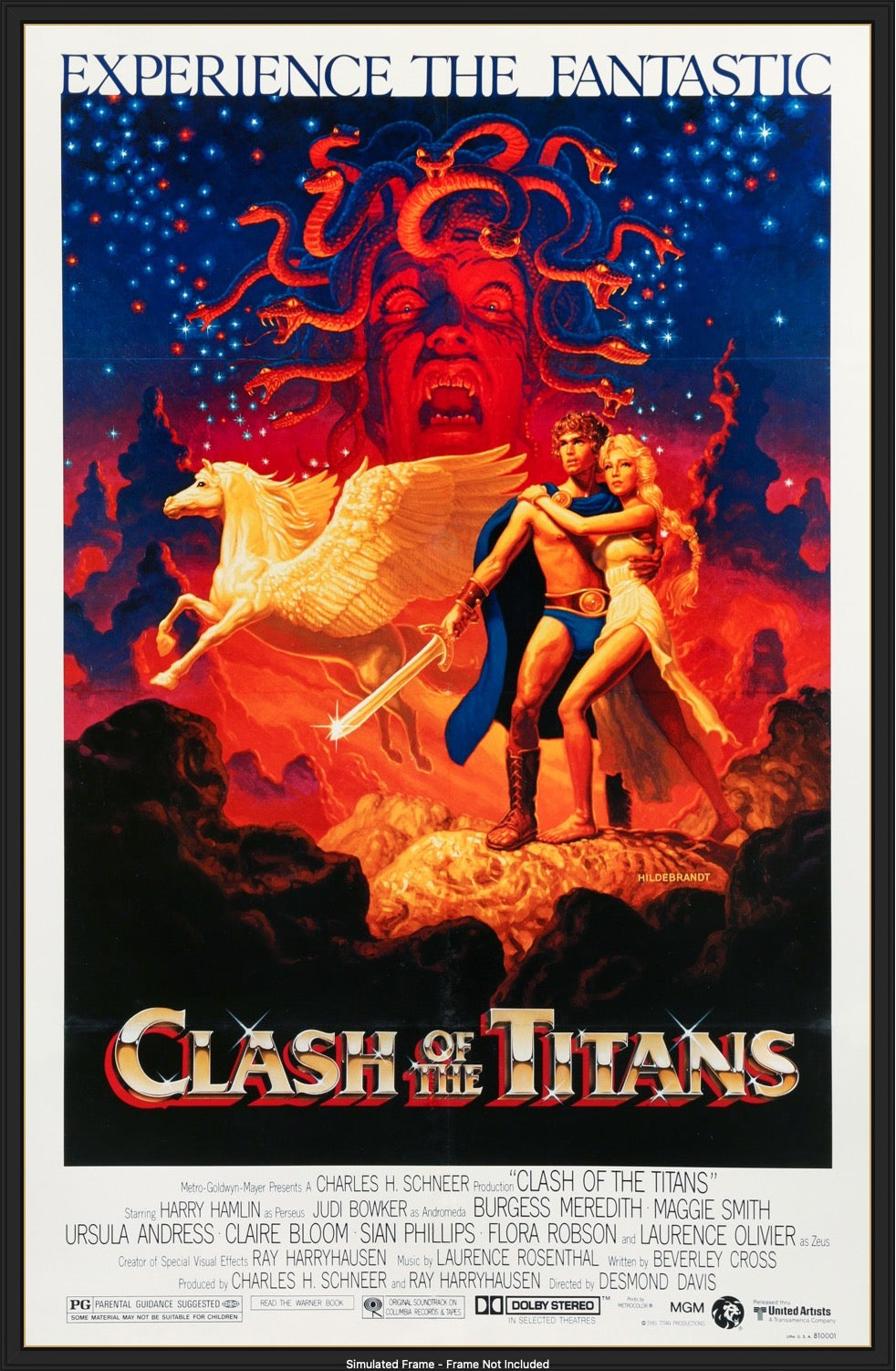 Clash of the Titans (1981) original movie poster for sale at Original Film Art - Vintage Movie Posters