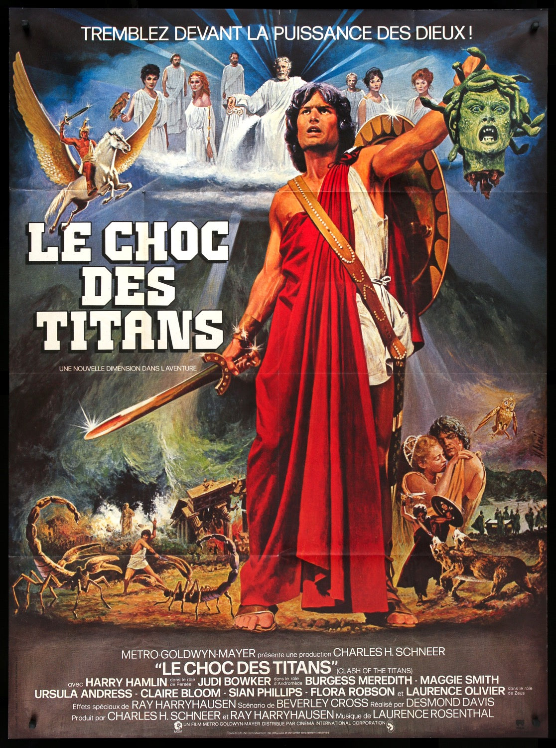 Clash of the Titans (1981) original movie poster for sale at Original Film Art