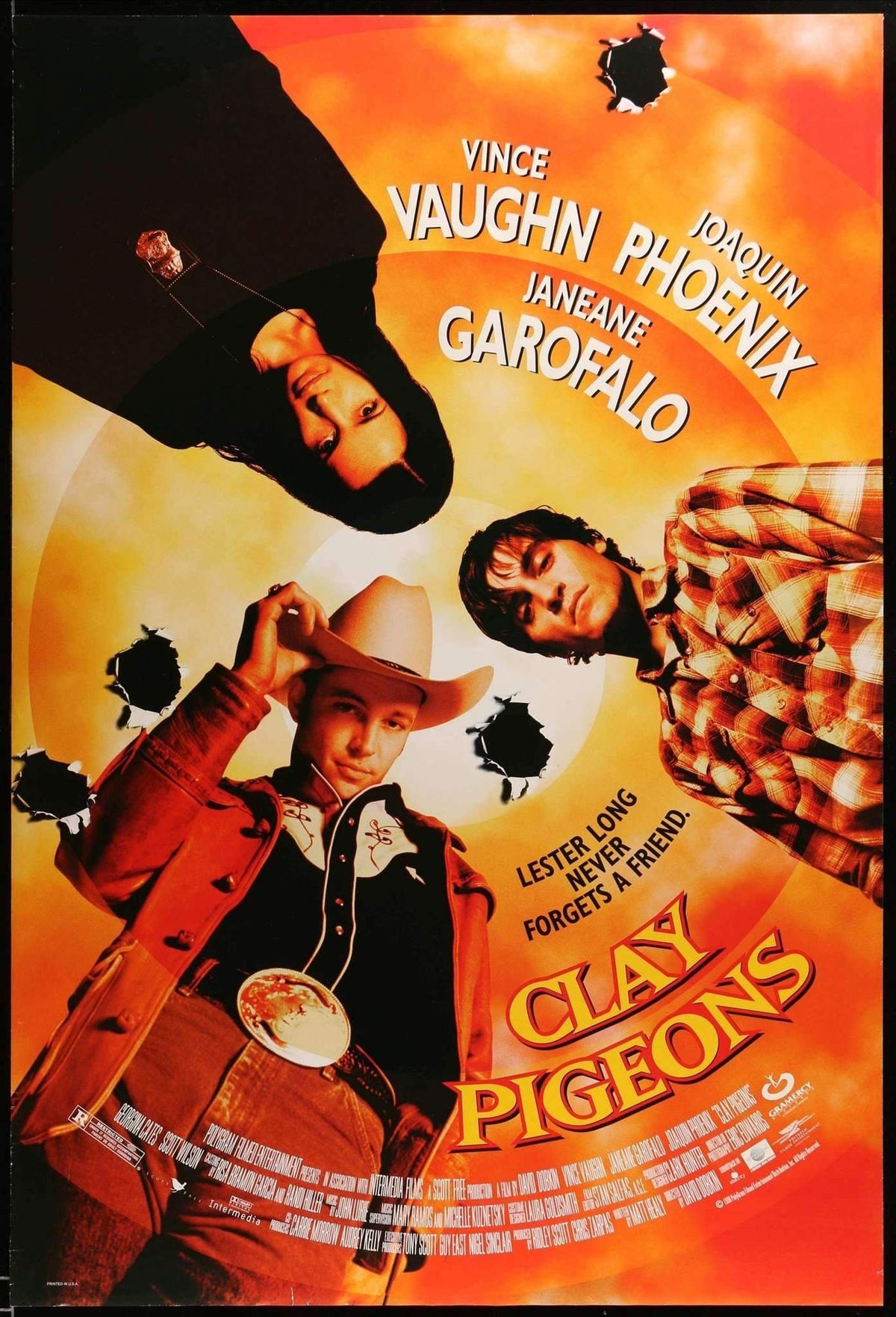 Clay Pigeons (1998) original movie poster for sale at Original Film Art - Vintage Movie Posters