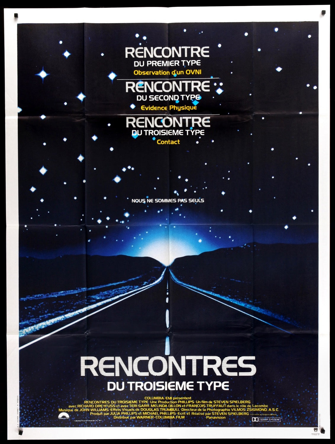 Close Encounters of the Third Kind (1977) original movie poster for sale at Original Film Art - Vintage Movie Posters