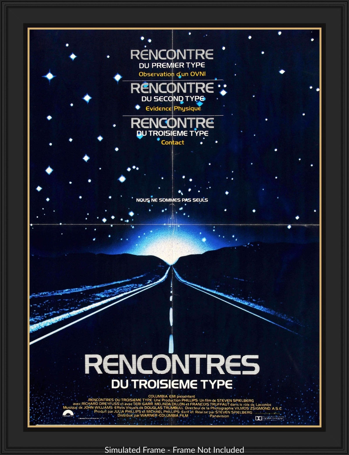 Close Encounters of the Third Kind (1977) original movie poster for sale at Original Film Art - Vintage Movie Posters